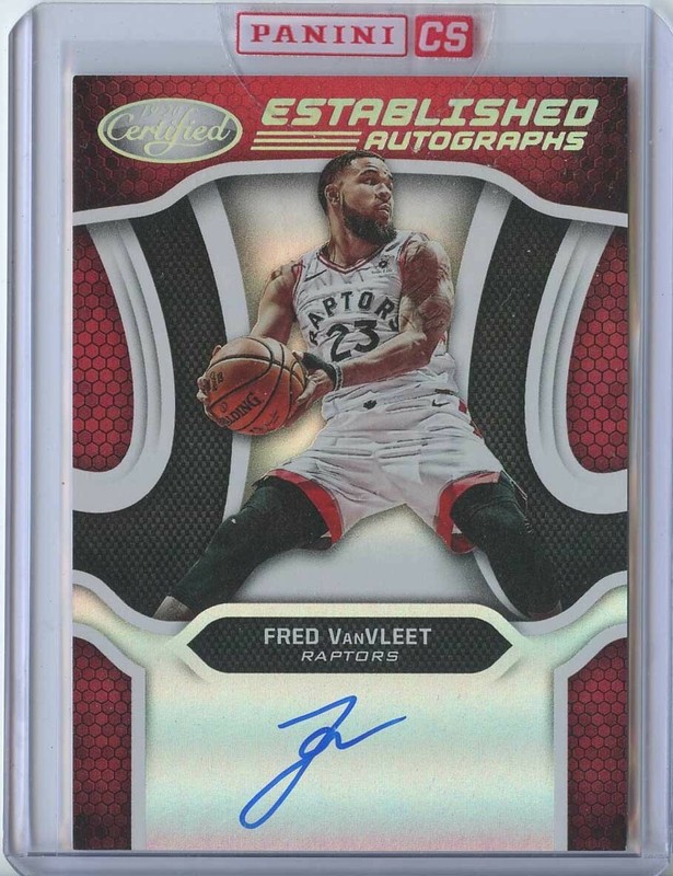 fred vanvleet autograph